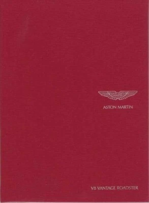 Catalogue Brochure Aston Martin V8 Vantage Roadster 2007 France - Photo 1/2