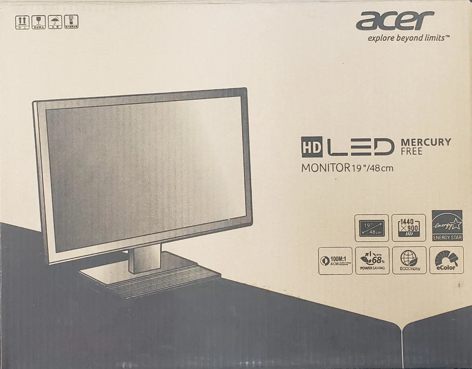 Acer V196WL LED LCD Monitor - Image 4 of 4