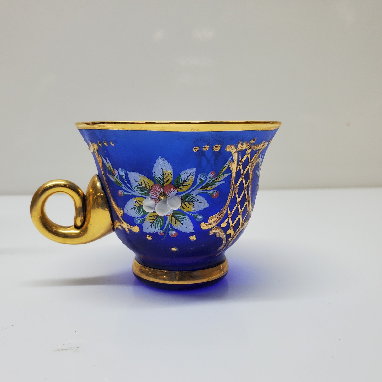 Vintage Italian Murano Glass Tea Set eBay