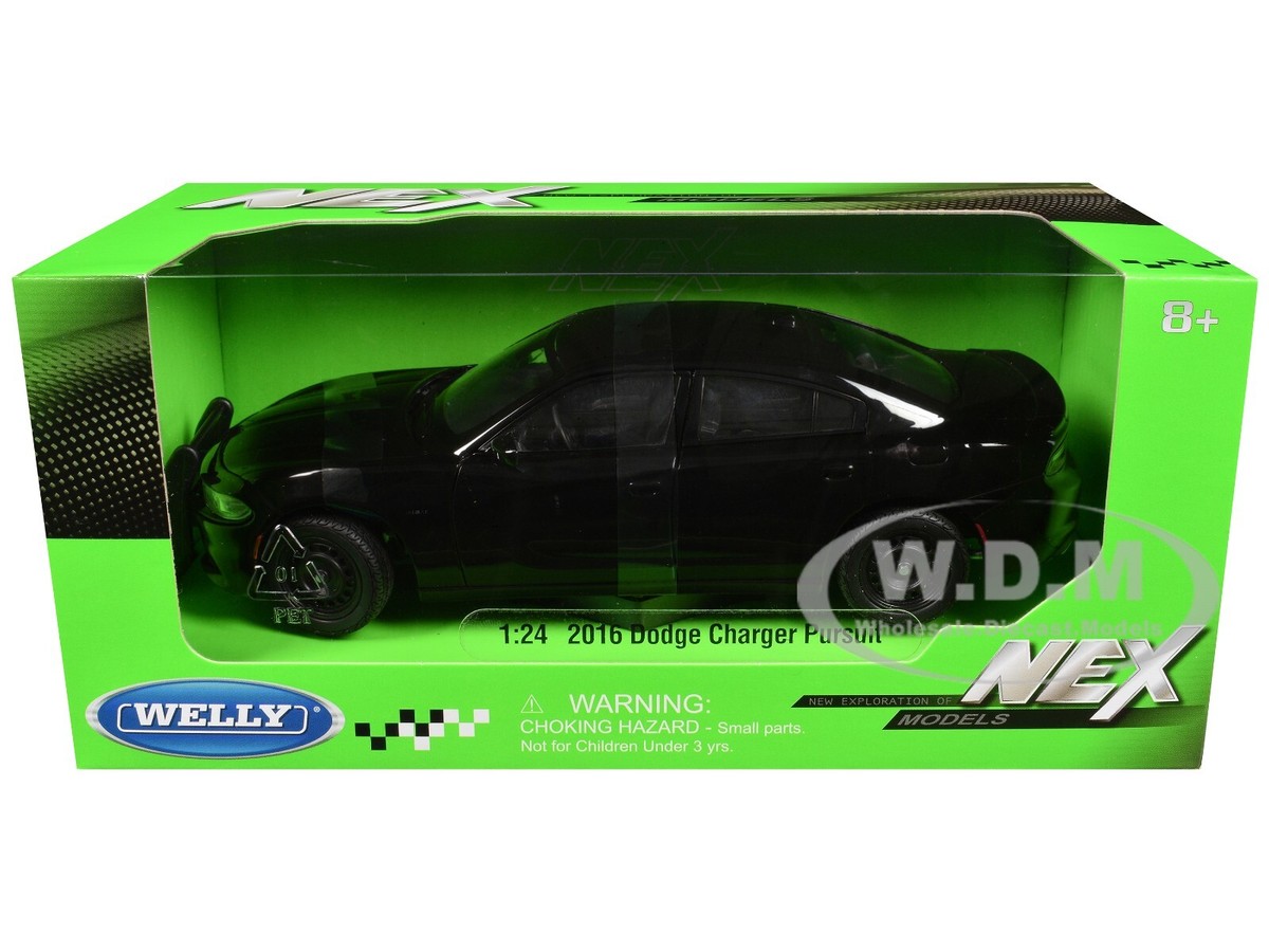 Welly 1/24 Dodge Charger R/T 2016 Polizia - Bianco Diecast