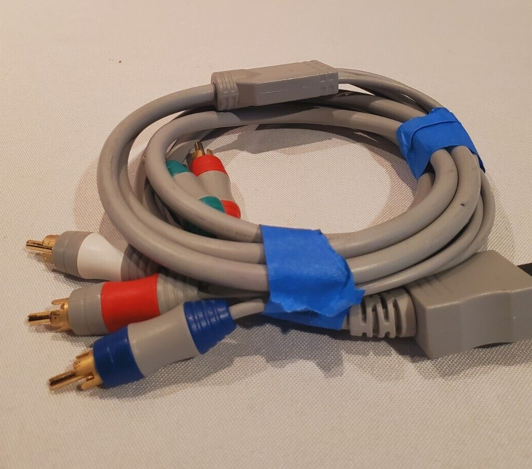 Nintendo Wii Component Cable eBay