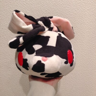 Chax GP Gloomy Bear All Purpose Rabbit Bunny Plush Cow Black White CGP-205 9.8