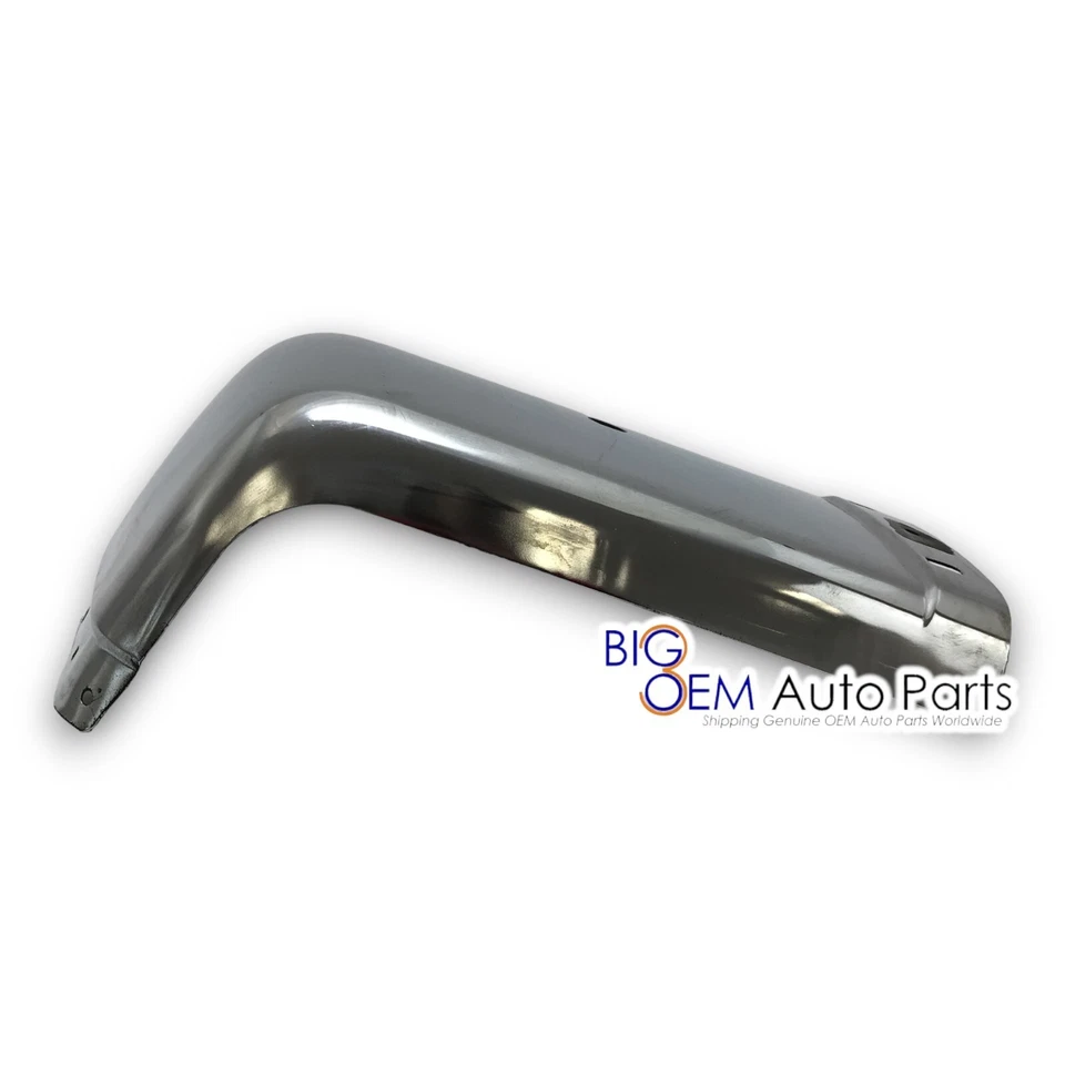 Parachoques trasero cromado para conductor GMC Sierra Chevrolet Silverado mitad 15284305 OEM Foto 4 de 4