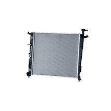 Kühler Motorkühlung Kühlrippen gelötet 510 - 484 mm Alu NRF für KIA SORENTO