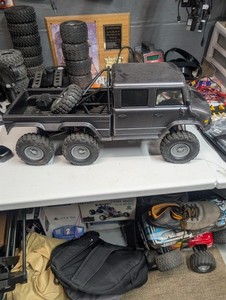 Unimog 6x6 RC Truck 1:10 RTR Electric Hobby Grade  axiak