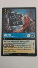 Gaston - Intellectual Powerhouse 147/204 Rare Rise of the Floodborn Lorcana NM