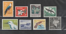 NAURU 1963-65 Défi nitive 8 Valeur MNH MF90296