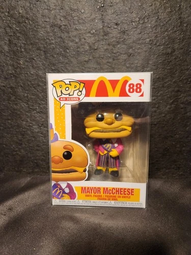 Funko Pop! - Ad Icons - Mayor McCheese #88 - Vinyl Figure - w/ Pop! Protector
