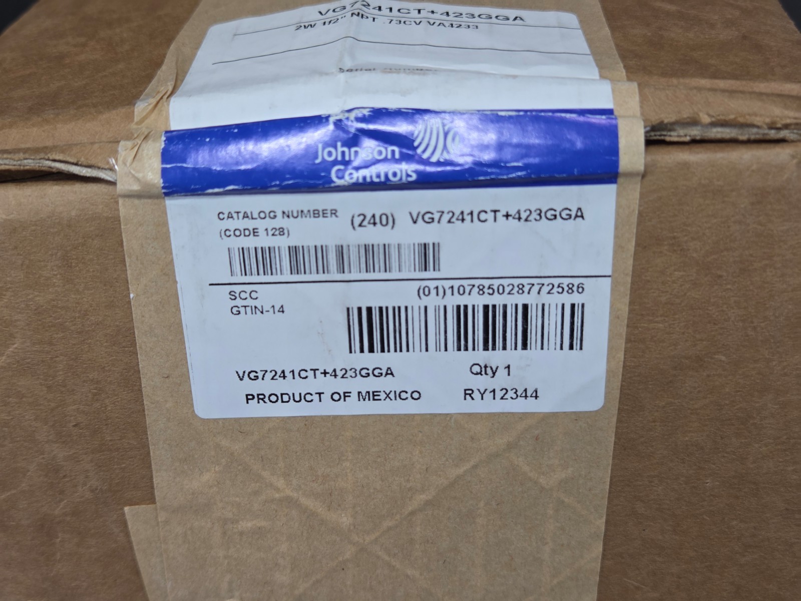 JOHNSON CONTROLS VA-4233-GGA-2 / VA4233GGA2 (NEW IN BOX) FAST SHIP!💨✅