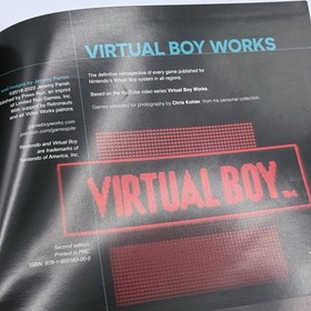 Virtual Boy Works by Jeremy Parish 2021, Hardcover Limited Run