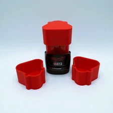 3-Pack M12 Battery Dust Cap Protective Terminal Cover for Milwaukee 12V Tools