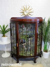 STUNNING Vintage Retro Display Gin Cocktail Drinks Cabinet Unit
