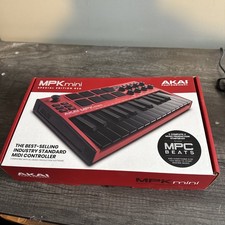 Akai MPK Mini Controller Tastiera Compatibile USB a 25 Tasti con Pad e Tasti Synth