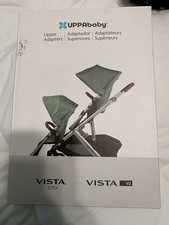 UPPAbaby Vista 2015 Baby Stroller Upper Adapters - Open Box - Unused
