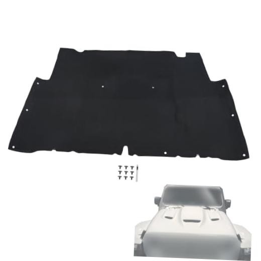 Hood Insulation Pad Compatible with Jeep Wrangler JL 2018-2026 | Gladiator JT
