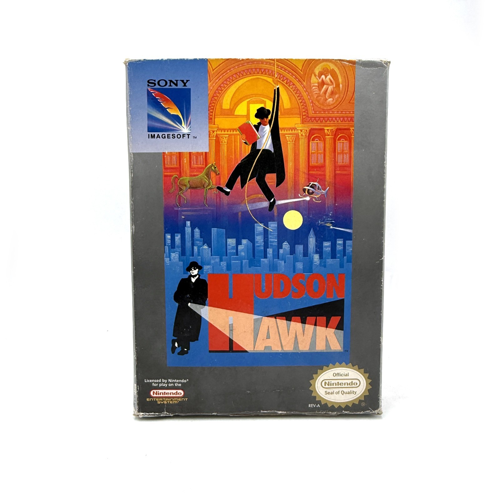 Hudson Hawk Nintendo NES COMPLET USA REV-A CIB