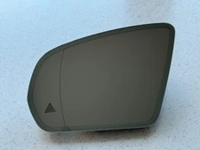OEM Mercedes C E S W205 W213 W222 Heat & Dim, Blind Spot Mirror Glass  Left side