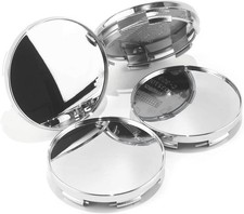 69MM 2.7in Wheel Center Caps Hubcaps Rim Center Outer 69mm/Inner 64mm Chrome