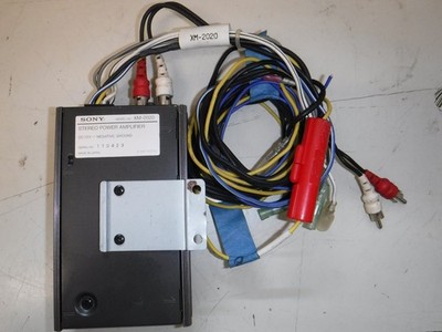 ソニーカーオーディオ　アンプ XM 2020/S　レア　未使用品 Sony XM-2020 2-Channel Stereo Power Amplifier in very good