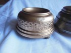 2 Vintage Metal Music Boxes, Neither Work, Good Used Condition — photo 3