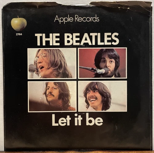 Rock 45 THE BEATLES Let It Be / You Know My Name APPLE WITH PICTURE SLEEVE