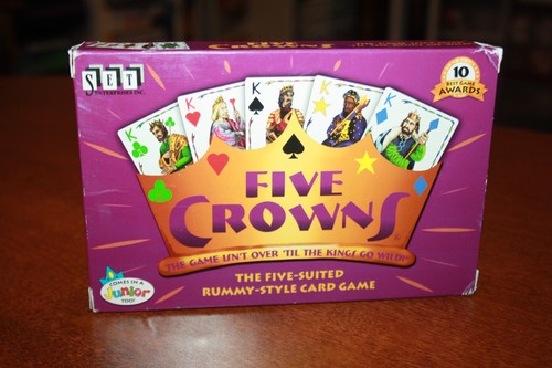 Five Crowns Five Suited Rummy Style Card Game - Set Enterprises 2021