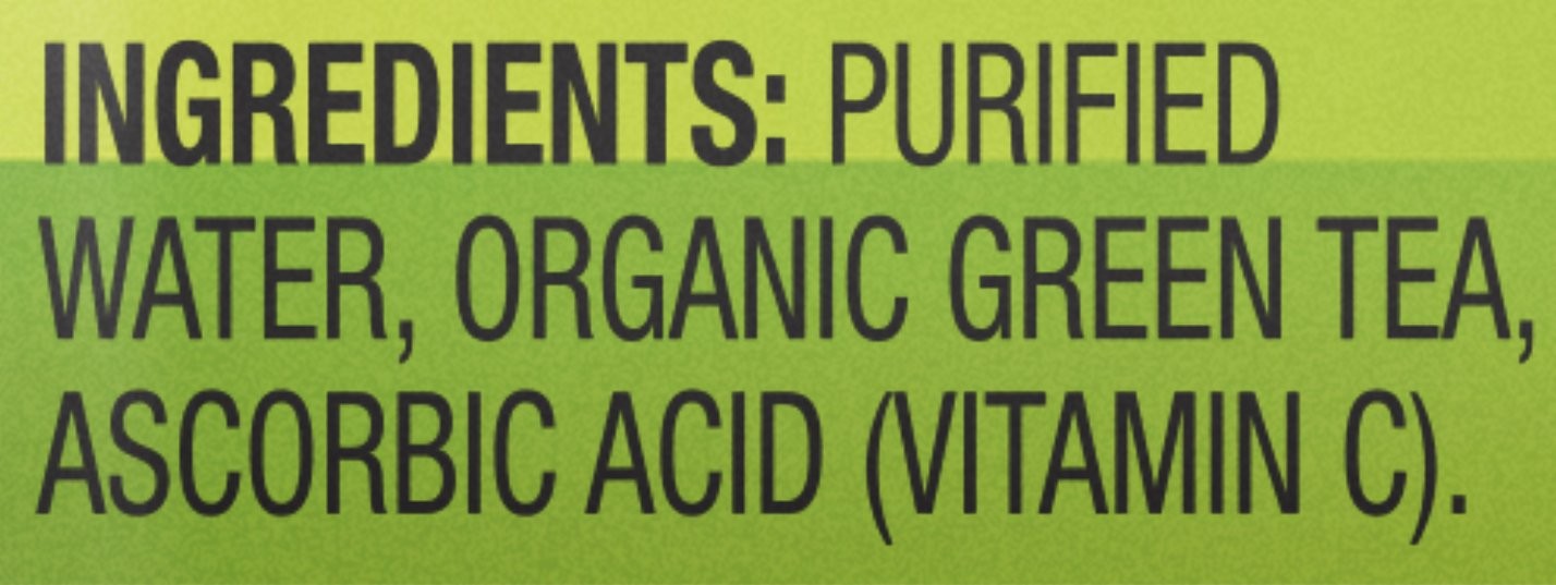 Unsweetened Pure Green Tea, Organic, Sugar Free, 0 Calories, 16.9 Ounce (Pack of