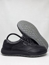 SAS Womens Size 8 W Sporty Lux Black Walking Shoes Black Leather Pre-owned