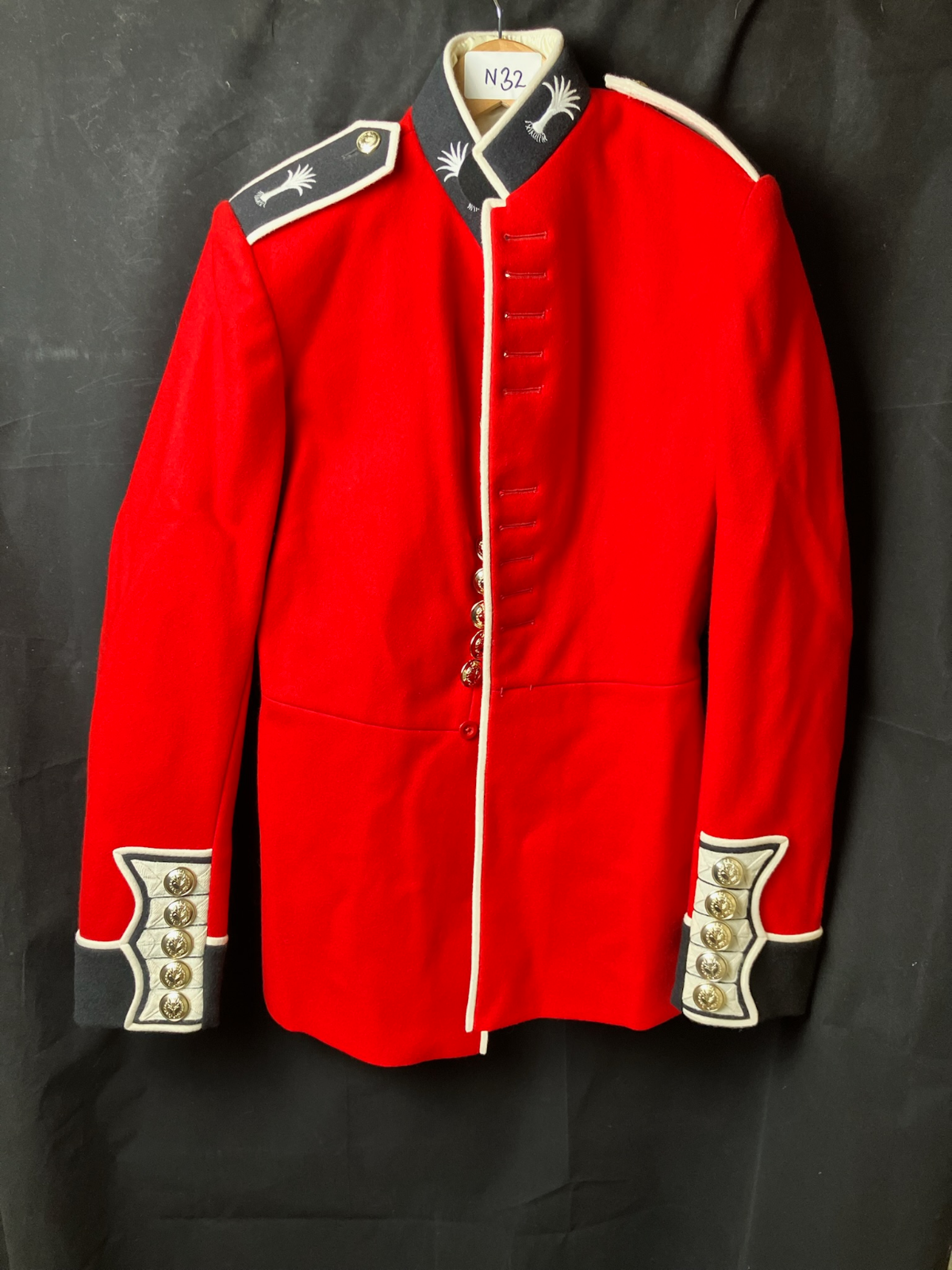 Gallese Protezioni Esercito Britannico Salvapiedi Rosso Tunica