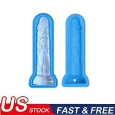 Adult Funny Silicone IceCube Tray prank Mold Party Ice Maker Penis Soap DIY US