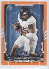 2015 Bowman Rookies Orange /299 Cody Prewitt #39 5c1