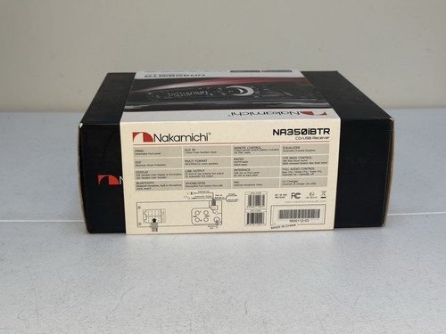 Nakamichi NA350iBTR  Stereo Receiver CD/USB Receiver Bluetooth. New Opened Box. - Picture 3 of 23