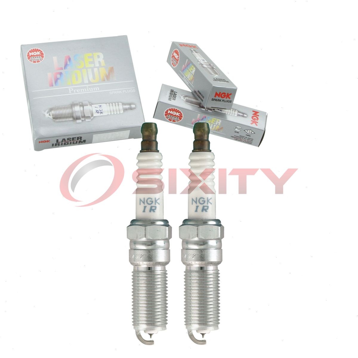 2 pc NGK 94489 ILTR6M9G Laser Iridium Spark Plugs for IVT20TT 96315 4719 bn