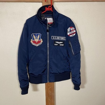 ジャケット・アウター AVIREX U.S.A.F. 70th ANNIVERSARY MA-1 AVIREX U.S.A.F. 70th ANNIVERSARY MA-1 Jacket M Width 54cm Length