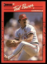 Ted Power 1990 Donruss 653 base Baseball LP