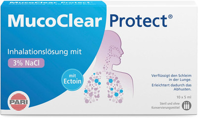PARI Mucoclear Proteect 3% Nacl Inhalationslösung Mit Ectoin   Hypertone Kochsal