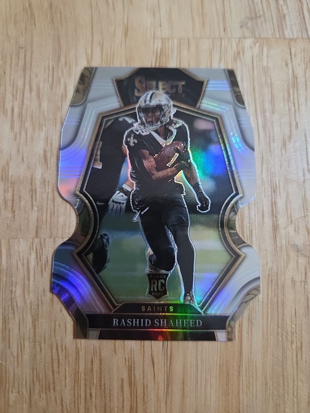 2022 Select RASHID SHAHEED Silver Prizm Die-Cut Premier Level Rookie RC