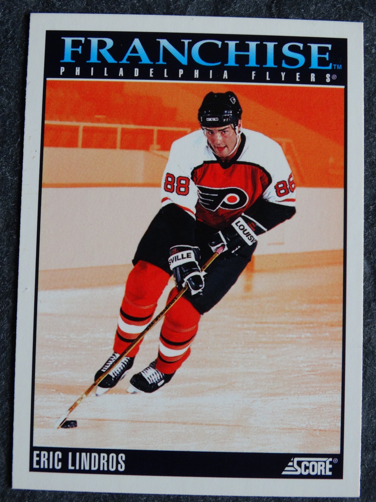 1992-93 Score Franchise #432 Eric Lindros Philadelphia Flyers Hockey Card