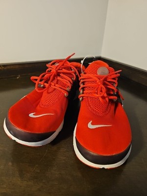 Nike Air Presto Youth Size 6 University Red Black Sneakers