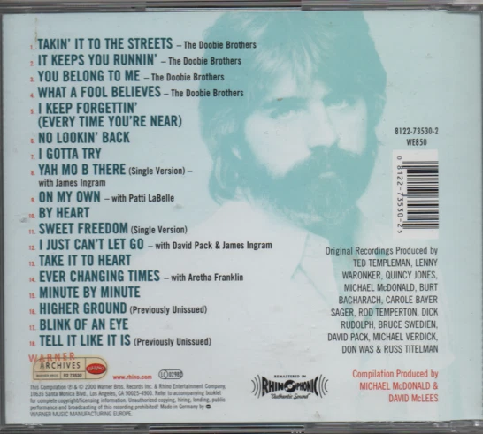 CD Michael McDonald/Voice of/ Best of 18 Songs/ Remaster 2000/Doobie Brothers - Bild 2 von 2