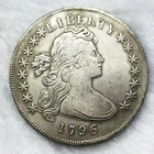 Rare Collectible Antique Historical Coin Exquisite Cameo Design Old Silver Dolla