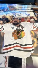Patrick Sharp Signed Cup Shot Coa 