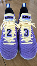 Nike LeBron 16 Low Lakers PE Player Exclusive...