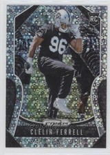 2019 Panini Prizm Rookies Disco Prizm Clelin Ferrell #316 02ih