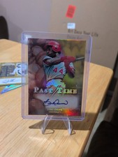 Eric Davis 2025 Crusade Past Time Signature GOLD /10