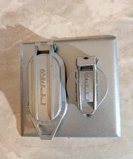 BELL  Weatherproof Cover, Two Duplex, Gray