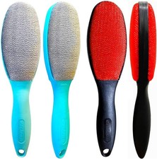 4 Pack Lint Brush Pet Hair Remover Reusable Clothes Furniture Couch Fabric Brush