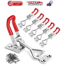 6 Pack Toggle Latch Clamp 4001, Adjustable Toggle Clamp Latch 330Lbs Holdin...