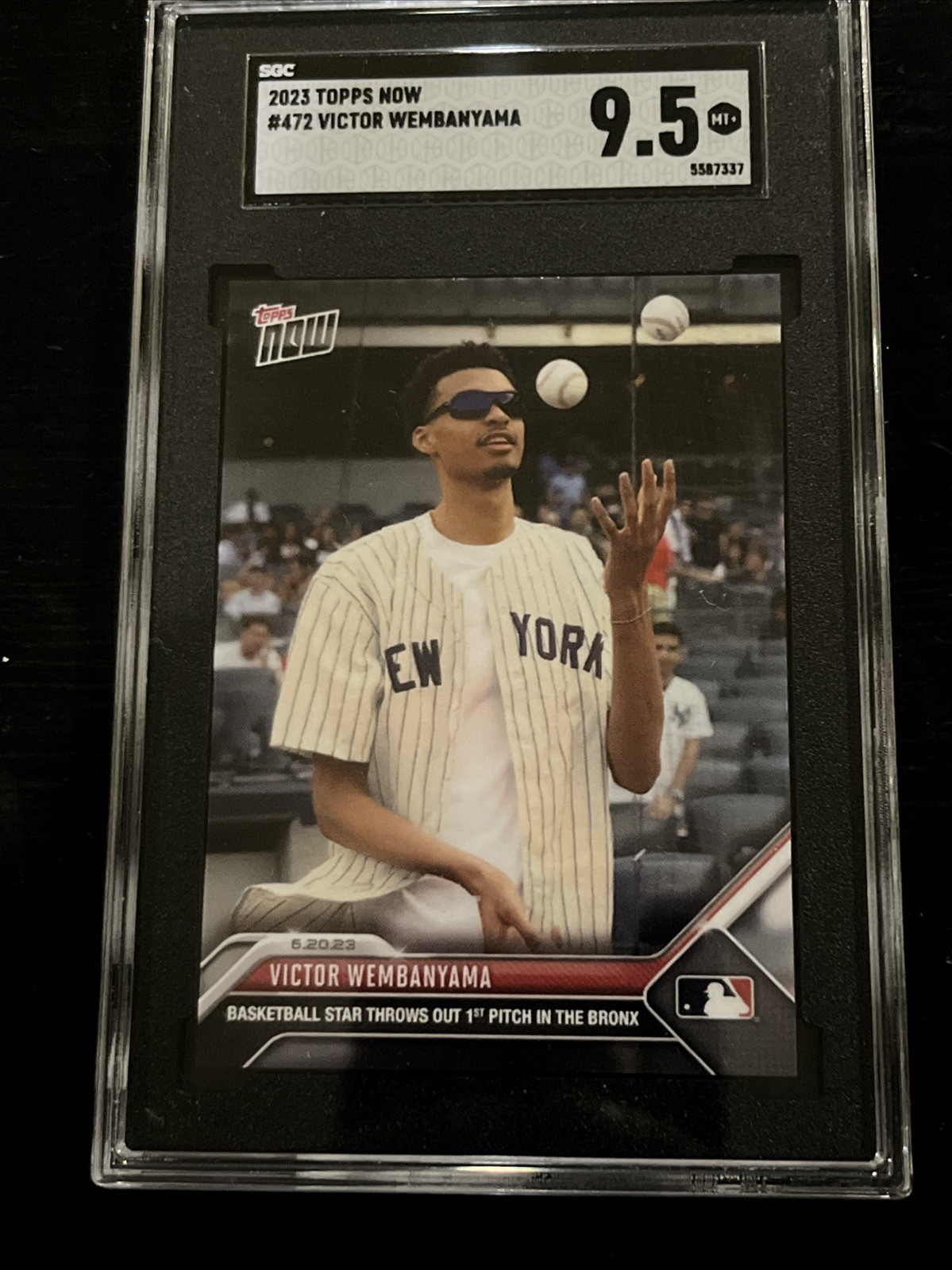 2023 Topps Now - Victor Wembanyama #472 /48654 (RC)