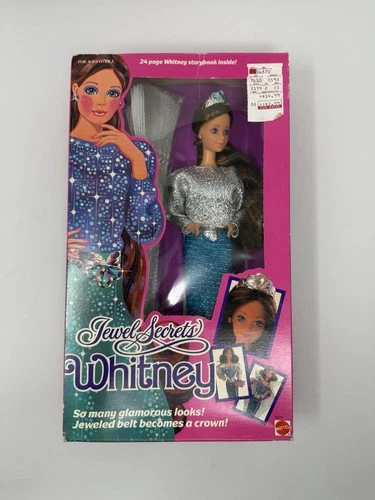 Vintage Barbie: 1986 JEWEL SECRETS WHITNEY DOLL NRFB #3179